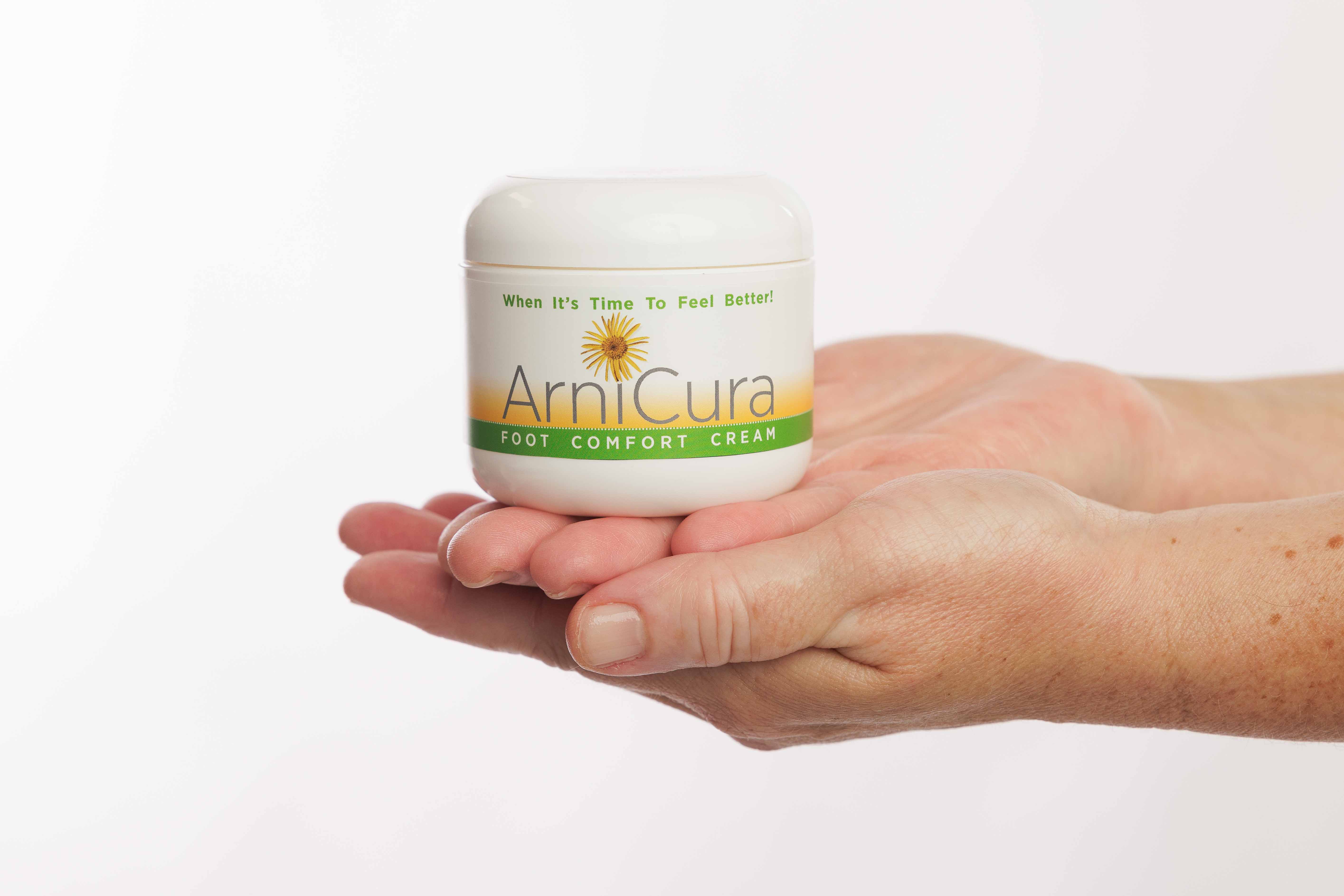 ArniCura Foot Comfort Cream jar